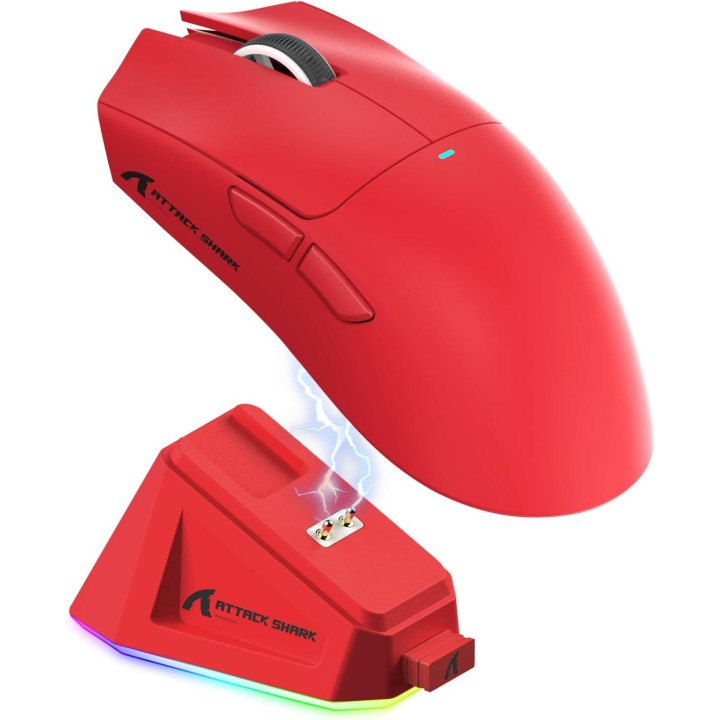 ATTACK SHARK X11 (Red) Souris ATTACK SHARK Maroc