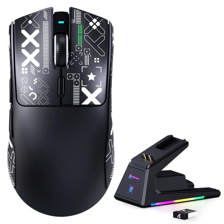 ATTACK SHARK X1 (Black&Tape) Souris ATTACK SHARK Maroc