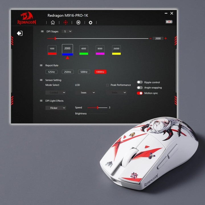 Redragon M916AK PRO 1K Wireless Souris Redragon Maroc