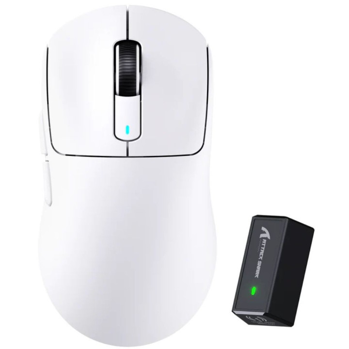 ATTACK SHARK X3 Pro (White) Souris ATTACK SHARK Maroc