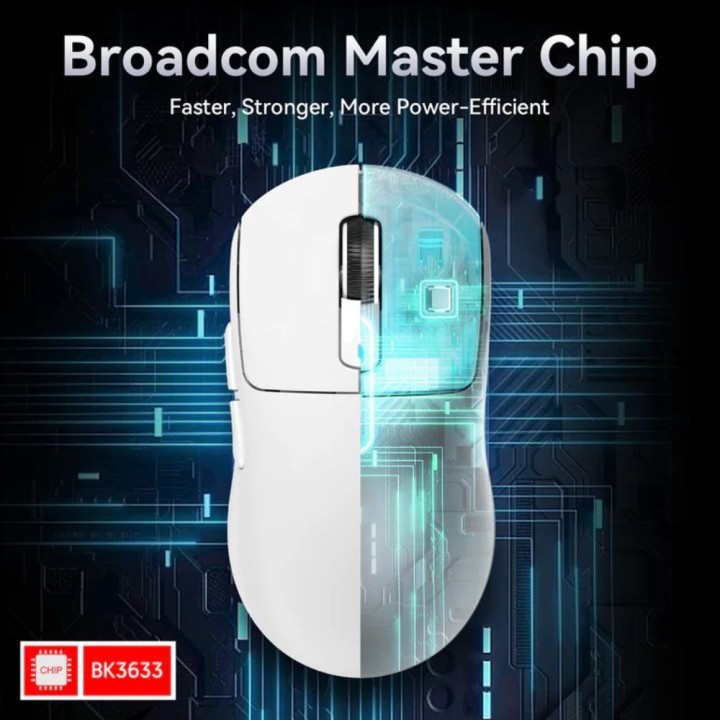 ATTACK SHARK X3 Pro (White) Souris ATTACK SHARK Maroc