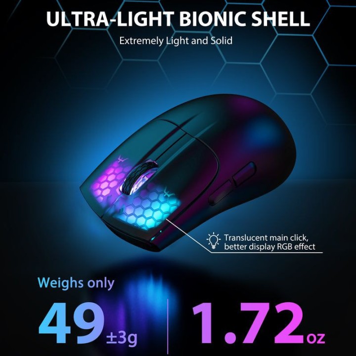 ATTACK SHARK X5 (Black) Souris ATTACK SHARK Maroc