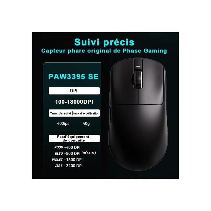 VXE R1 SE+ Wireless (BLACK) Souris VXE Maroc