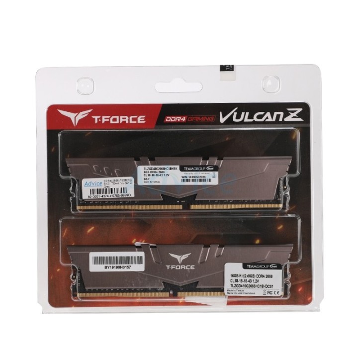 TEAM RAM KIT 8GB DDR4 3200 Mémoire vive PC Team Group Maroc