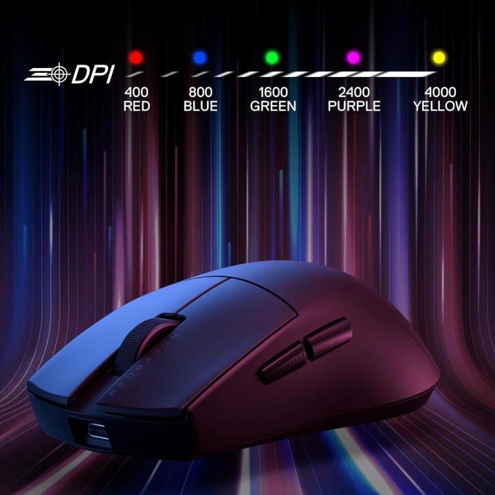 Redragon M916 LIT 1K Wireless Souris Redragon Maroc
