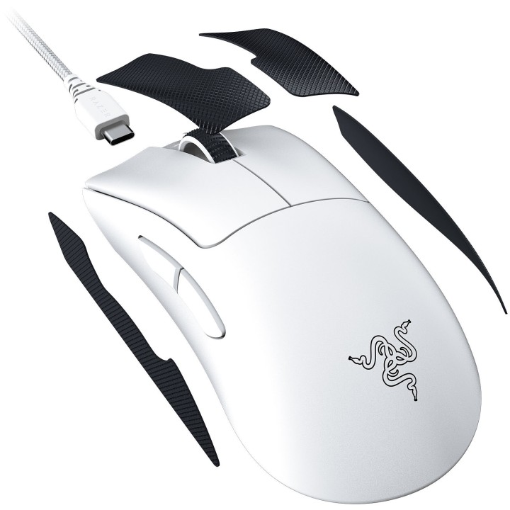 Razer Deathadder v3 Pro - White Edition Souris Razer Maroc