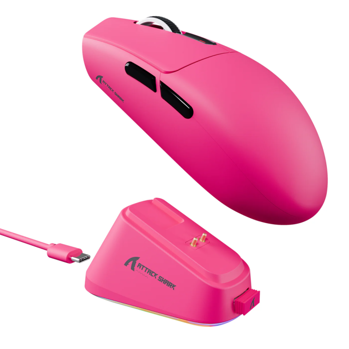 ATTACK SHARK G3 PRO (Berry Red) Souris ATTACK SHARK Maroc