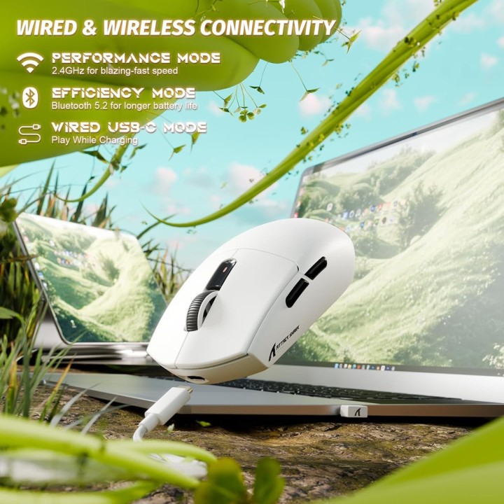 ATTACK SHARK G3 (White) Souris ATTACK SHARK Maroc