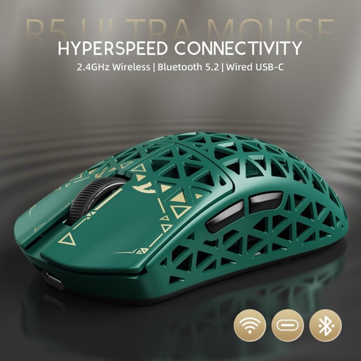 ATTACK SHARK R5 Ultra (Green) Souris ATTACK SHARK Maroc