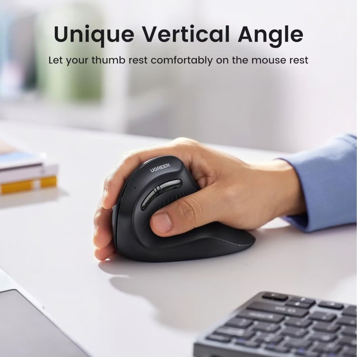Ugreen Vertical Wireless MU008 Noir Souris UGREEN Maroc