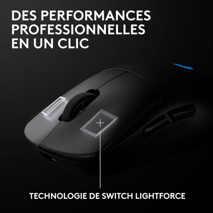 Logitech Pro 2 Lightspeed Wireless Noir Souris Logitech Maroc