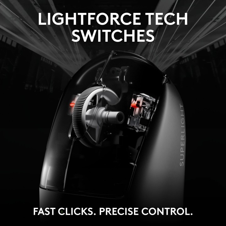 Logitech Pro X Superlight 2c Noir Souris Logitech Maroc