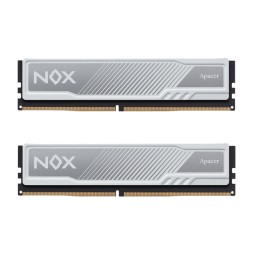Apacer NOX 16Go (2x 8Go) DDR4 3200 MHz CL16 White Mémoire vive DDR4...