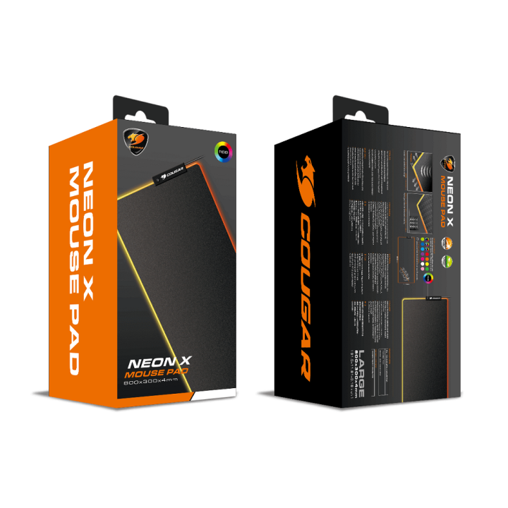 Cougar Neon X RGB Tapis de souris Cougar Maroc