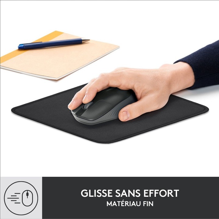 Logitech Mouse Pad Studio Series (Graphite) Tapis de souris Logitec...