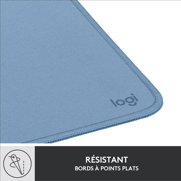 Logitech Mouse Pad Studio Series (Bleu Gris) Tapis de souris Logite...