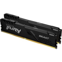 Kingston FURY Beast 8GB (2x4GB) 3200MHz Mémoire vive DDR4 Kingston ...