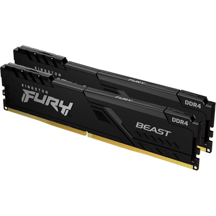 Kingston FURY Beast 8GB (2x4GB) 3200MHz Mémoire vive DDR4 Kingston ...