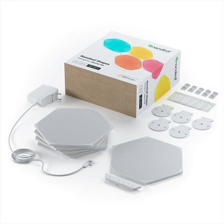 Nanoleaf Shapes Hexagones Starter Kit (5 pièces) Périphériques de j...