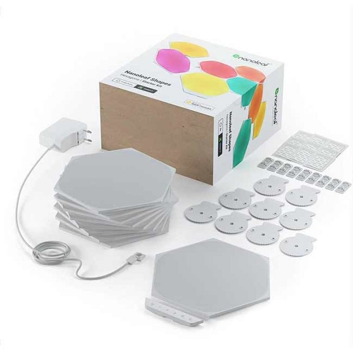 Nanoleaf Shapes Hexagones Starter Kit (9 pièces) Périphériques de j...