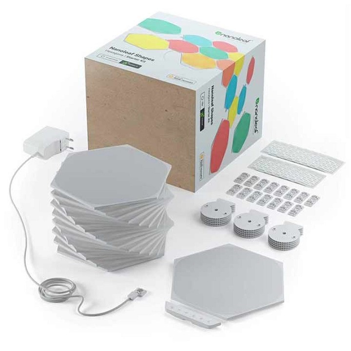 Nanoleaf Shapes Hexagones Starter Kit (15 pièces) Périphériques de ...