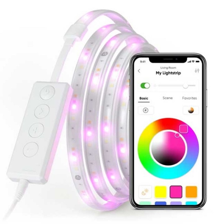 Nanoleaf Essentials Lightstrip 2M Starter Kit Périphériques de jeu ...