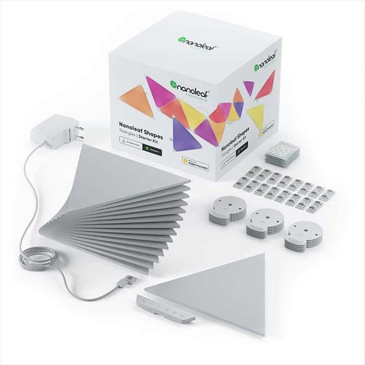 Nanoleaf Shapes Triangles Starter Kit (15 pièces) Périphériques de ...