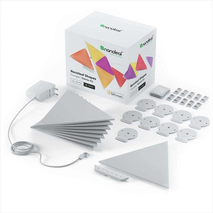 Nanoleaf Shapes Triangles Starter Kit (9 pièces) Périphériques de j...
