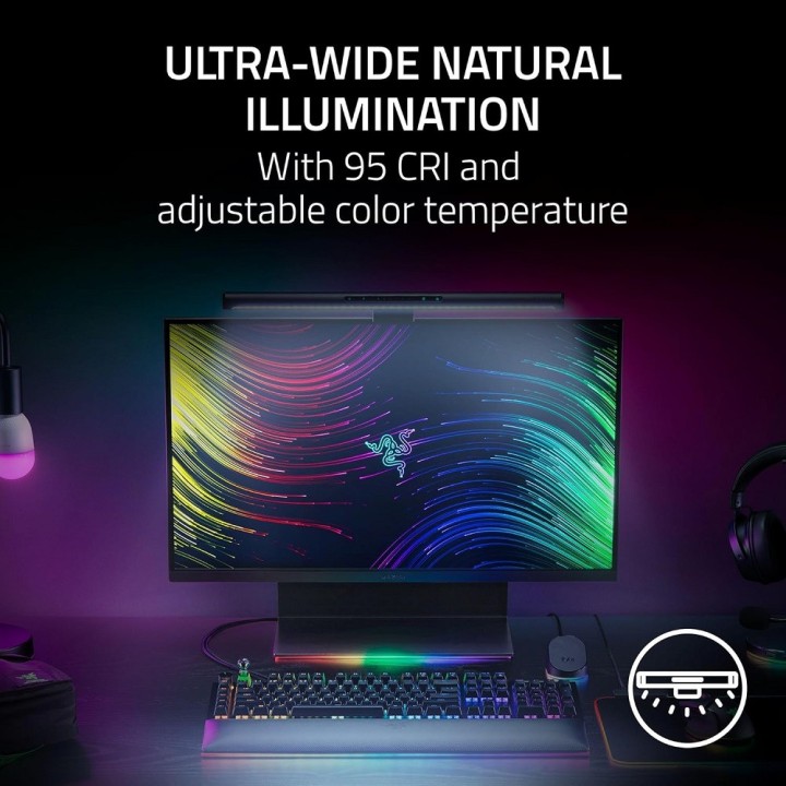 Razer Aether Monitor Light Bar Périphériques de jeu Razer Maroc