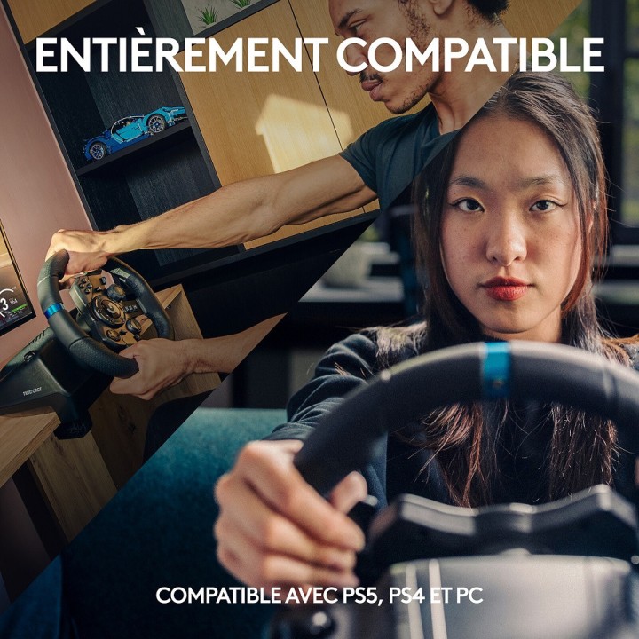Logitech G G923 (PC / PlayStation 5 / PlayStation 4) Périphériques ...