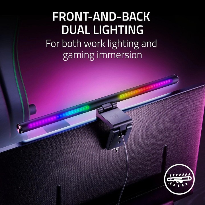 Razer Aether Monitor Light Bar Périphériques de jeu Razer Maroc