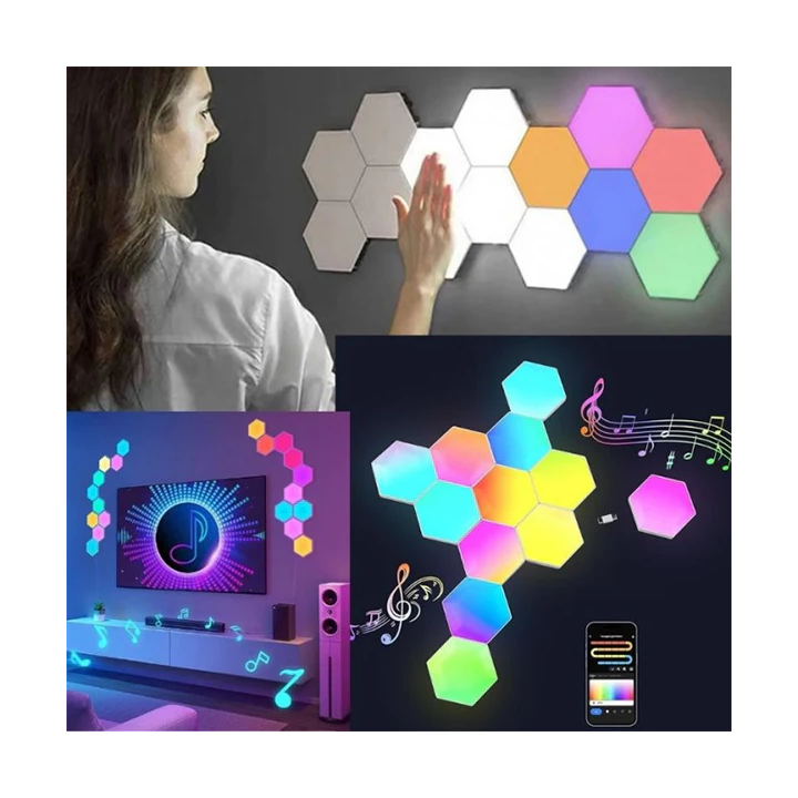 Smart Hexagon lights (6 pièces) Périphériques de jeu  Maroc