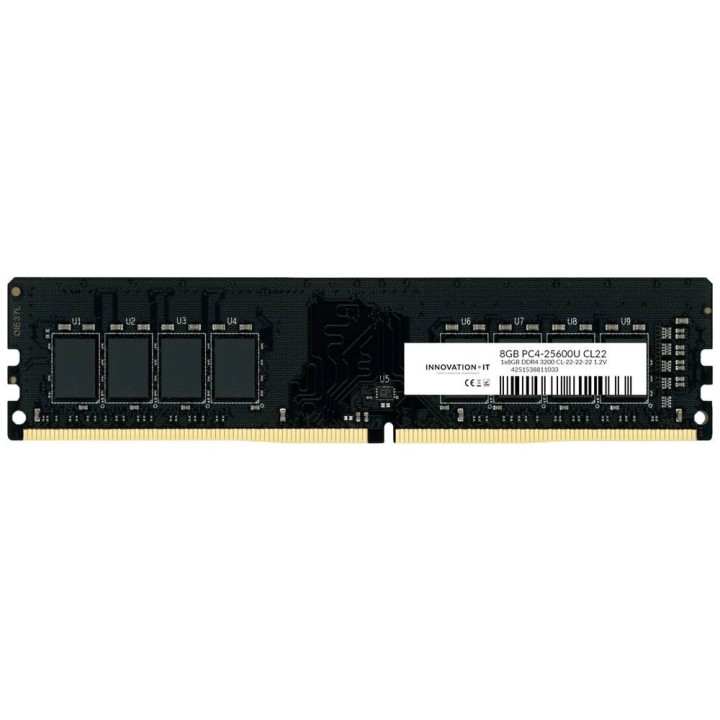 Innovation IT 8Go (1x8Go) DDR4 3200 MHz CL22 Mémoire vive DDR4 Inno...