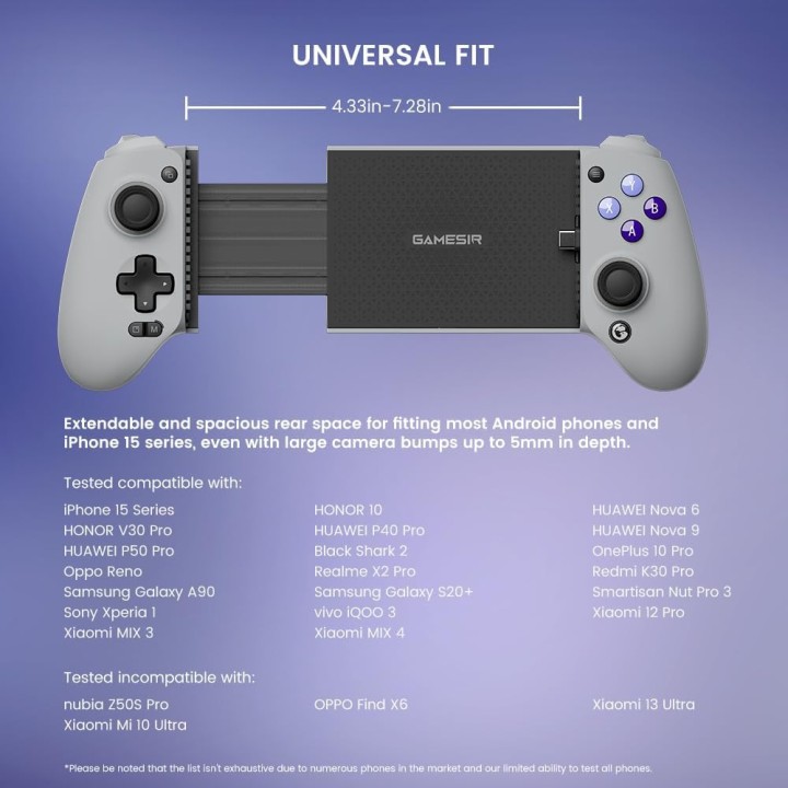 GameSir G8 Galileo Type-C Mobile Gaming Controller Périphériques de...