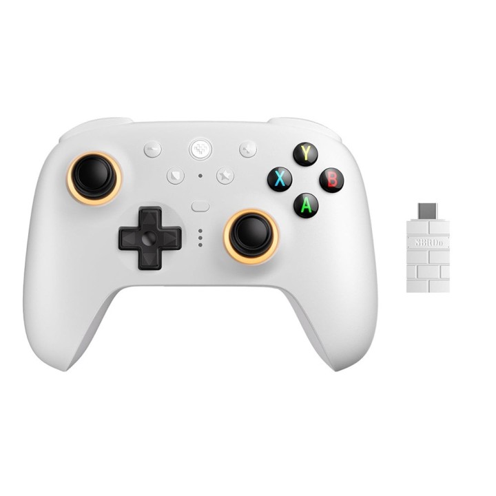 8BitDo Ultimate 2 Wireless - White Périphériques de jeu 8BitDo Maroc