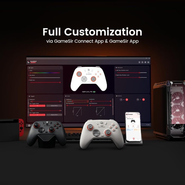 GameSir Nova 2 Lite 2.4G Wireless Controller (White) Périphériques ...