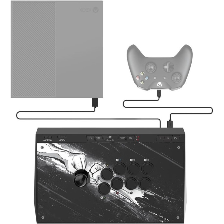 GameSir C2 Arcade Fightstick PC/Xbox/Playstation Périphériques de j...