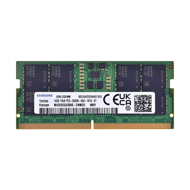 Samsung SO-DIMM DDR5 16Go 5600MHz Mémoire vive PC portable Samsung ...