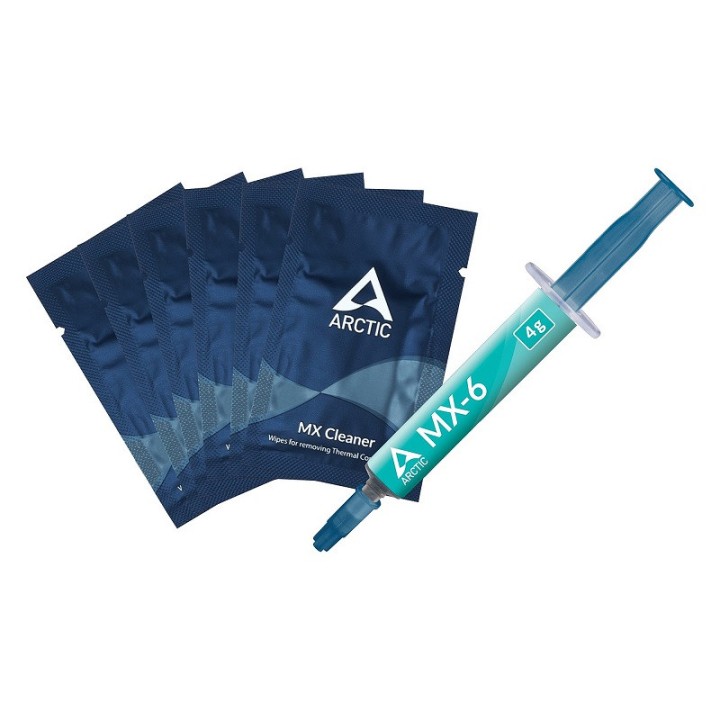 Arctic MX-6 (4 grammes) + MX Cleaner Pâte thermique PC Arctic Maroc