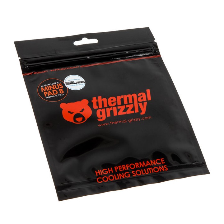 Thermal Grizzly Minus Pad 8 (120 x 20 x 1 mm) 2 PCS Pâte thermique ...