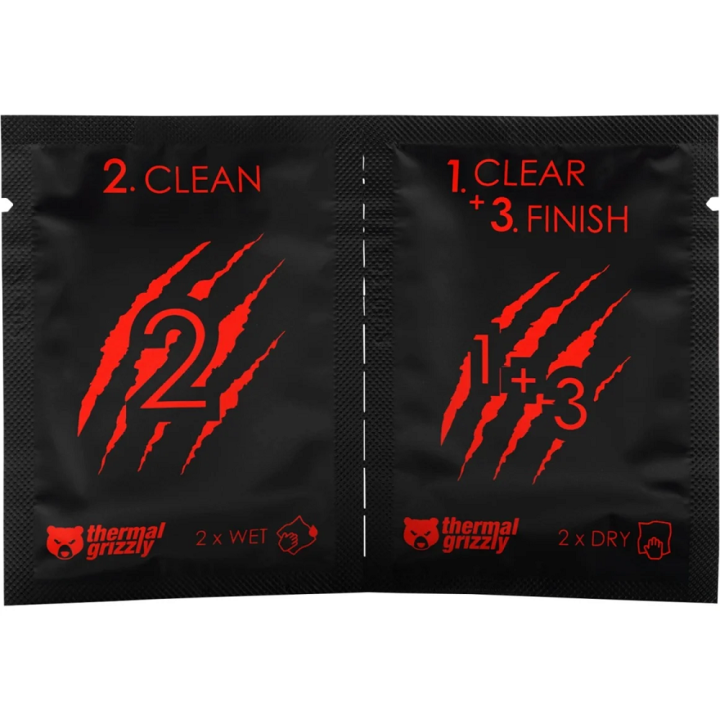 Thermal Grizzly Cleaning Wipes Pâte thermique PC Thermal Grizzly Maroc