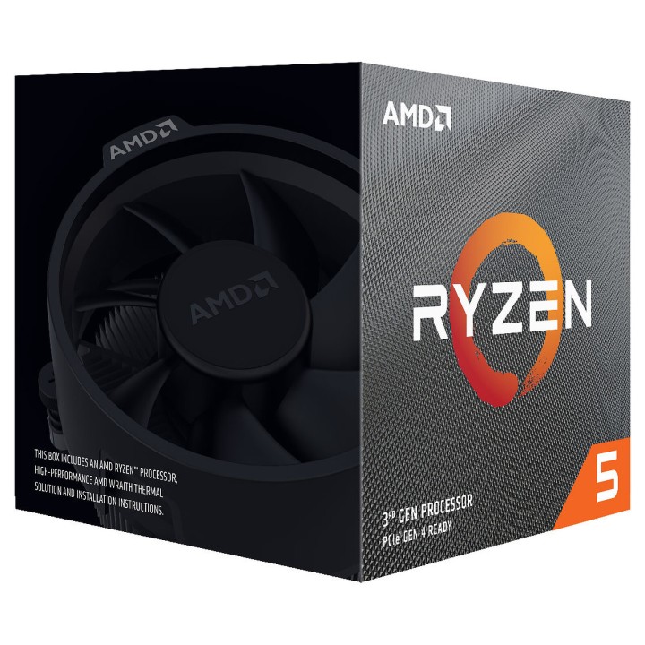 AMD Ryzen 5 3500X Wraith Spire (3.6 GHz / 4.1 GHz) Processeurs AMD ...