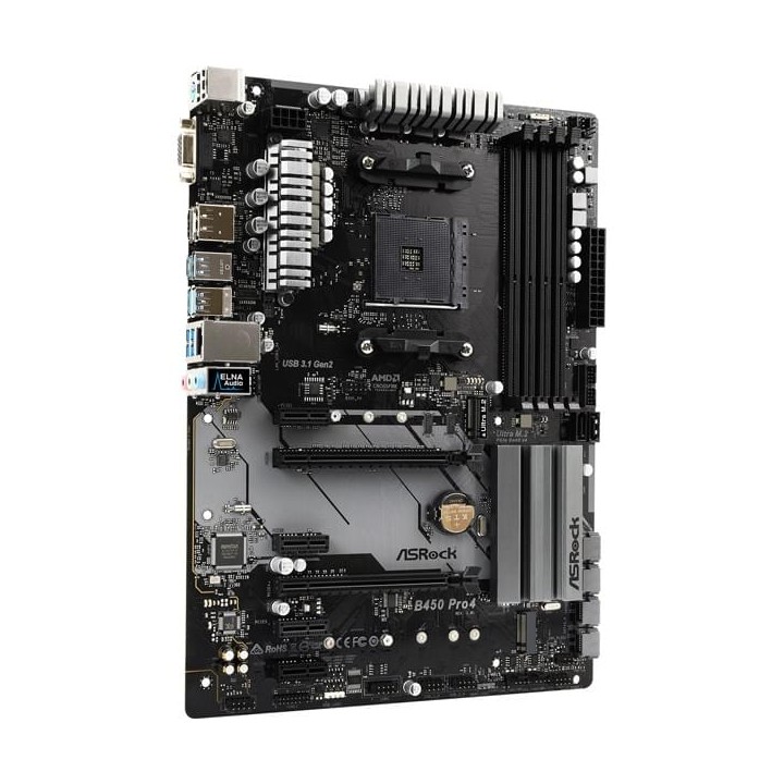 ASRock B450 Pro4 Cartes mères ASRock Maroc