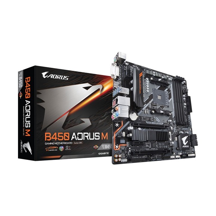 Gigabyte B450 AORUS M Cartes mères Gigabyte Maroc
