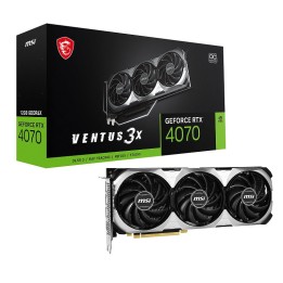 MSI GeForce RTX 4070 VENTUS 3X E OC 12GB GDDR6X Cartes graphiques M...