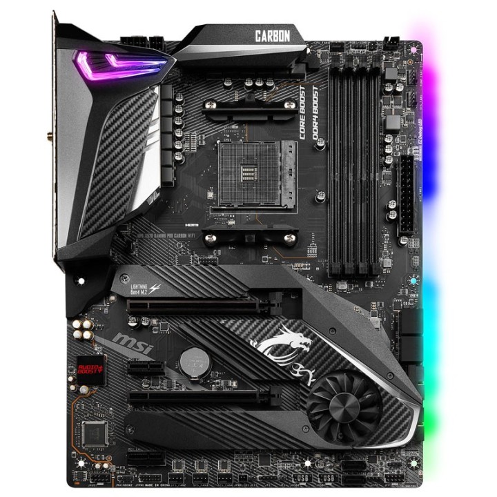 MSI MPG X570 GAMING PRO CARBON WIFI Cartes mères MSI Maroc