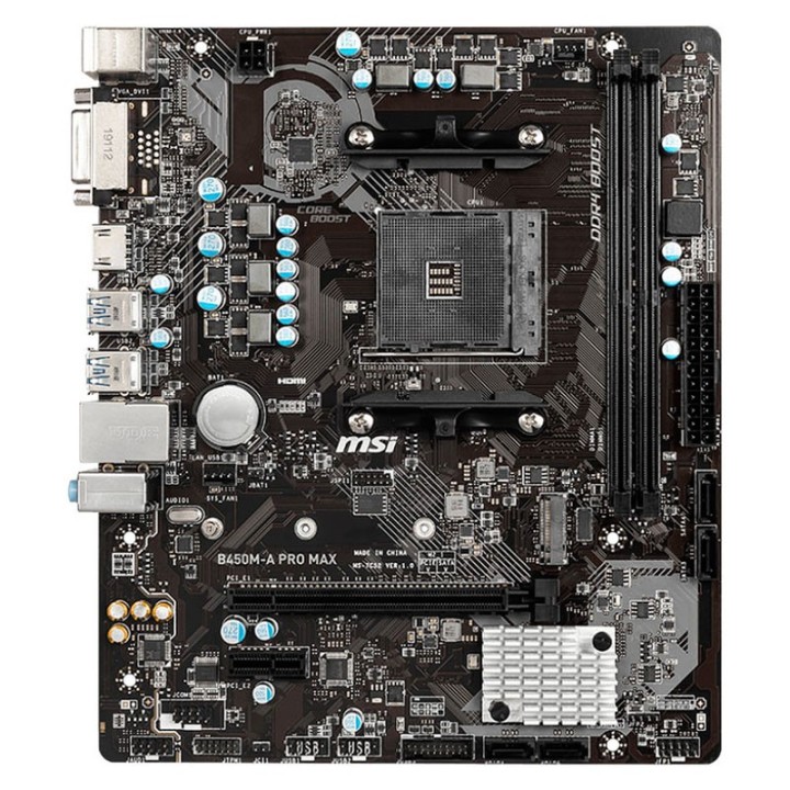 MSI B450M-A PRO MAX Cartes mères MSI Maroc