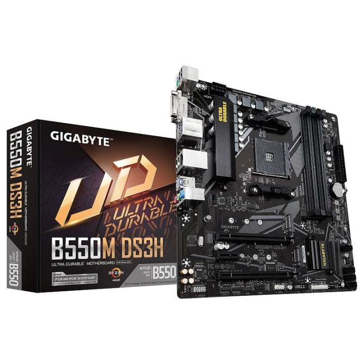 Gigabyte B550M DS3H Socket AM4 Gigabyte Maroc