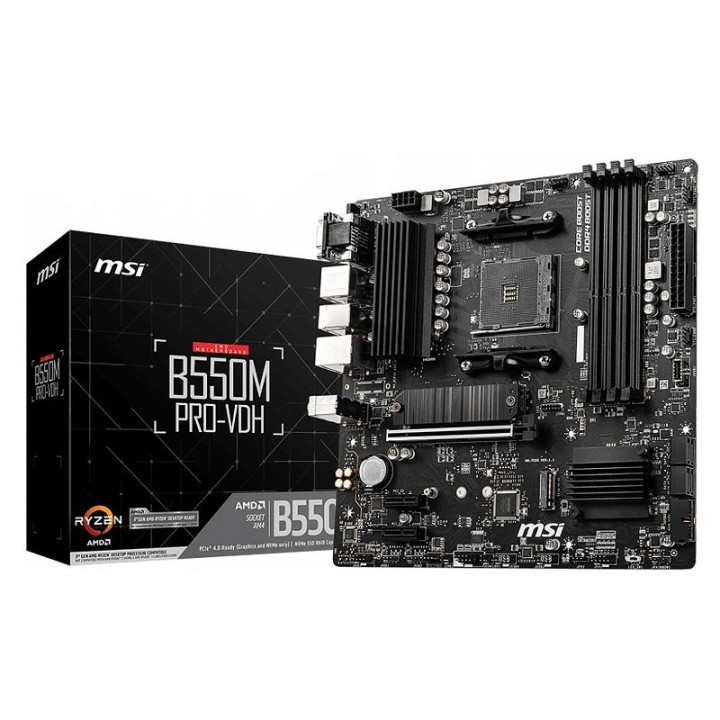 MSI B550M PRO-VDH Socket AM4 MSI Maroc