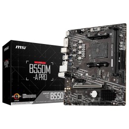 MSI B550M-A PRO Socket AM4 MSI Maroc
